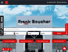 Tablet Screenshot of frankboucherchrysler.net
